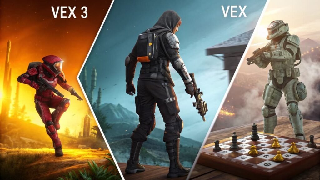 Vex 3 vs. Other Vex Games