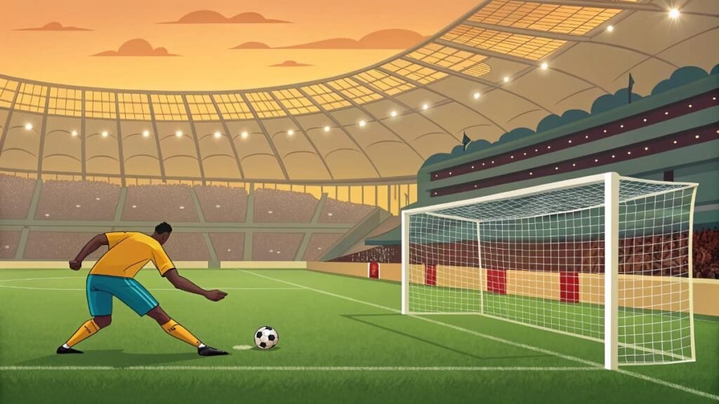 What is Penalty Shooters 2 Unblocked 76?