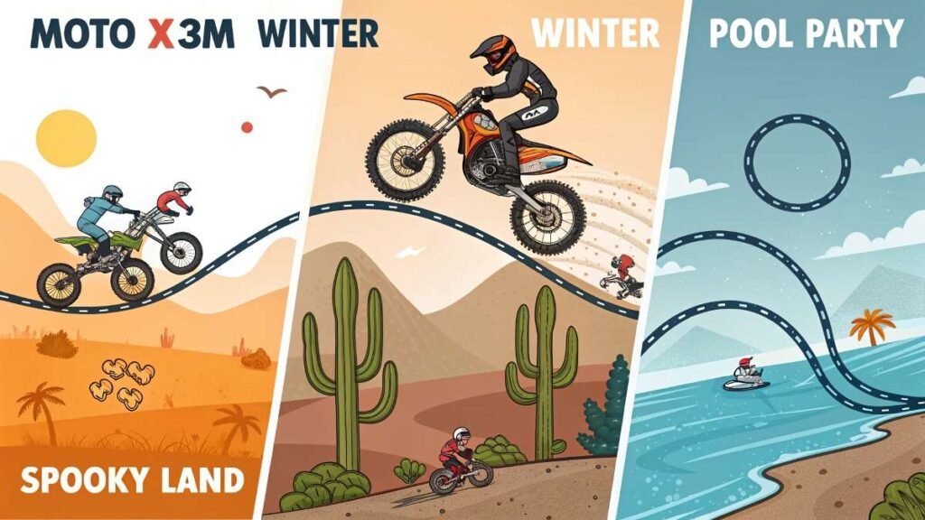 The Evolution of the Moto X3M Series