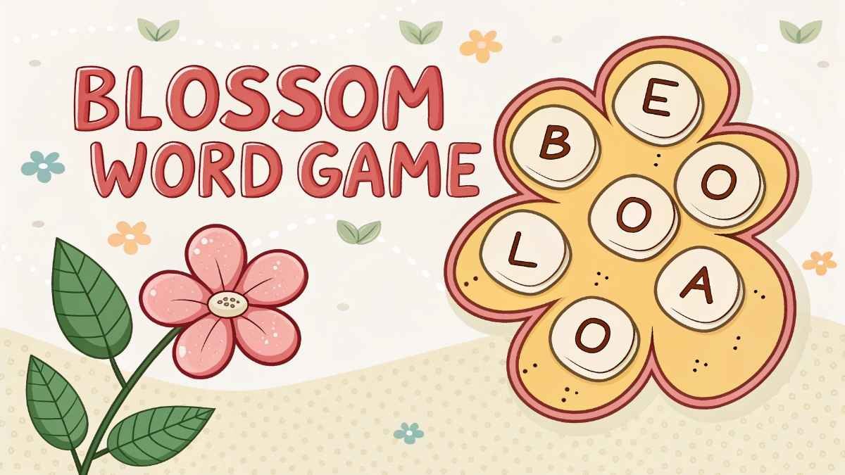 Blossom Word Game