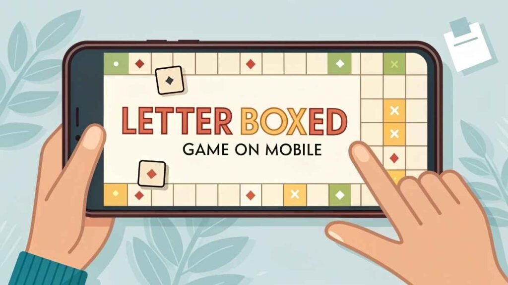 Letter Boxed Game on Mobile