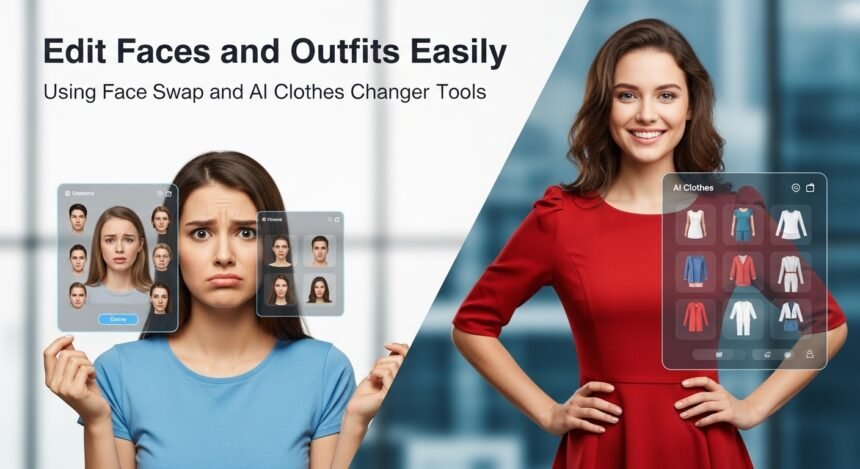 Edit Faces and Outfits Easily Using Face Swap and AI Clothes Changer Tools